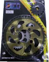 KIT PLATO PIÑON BOXER CT100 428H-120 42T/14T DORADO DFG